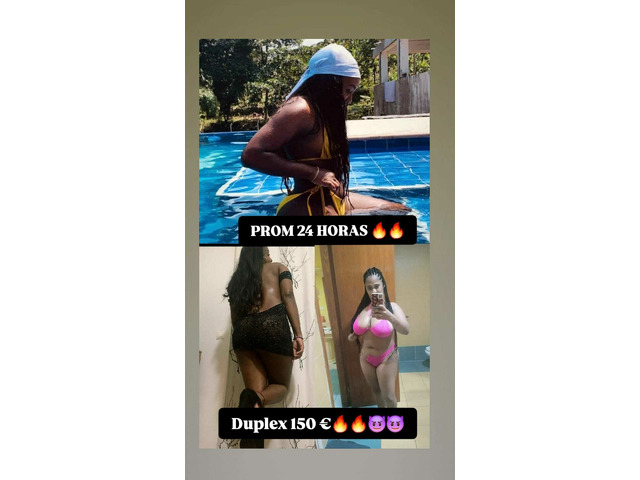 dúplex con las mas guarras y fiesteras