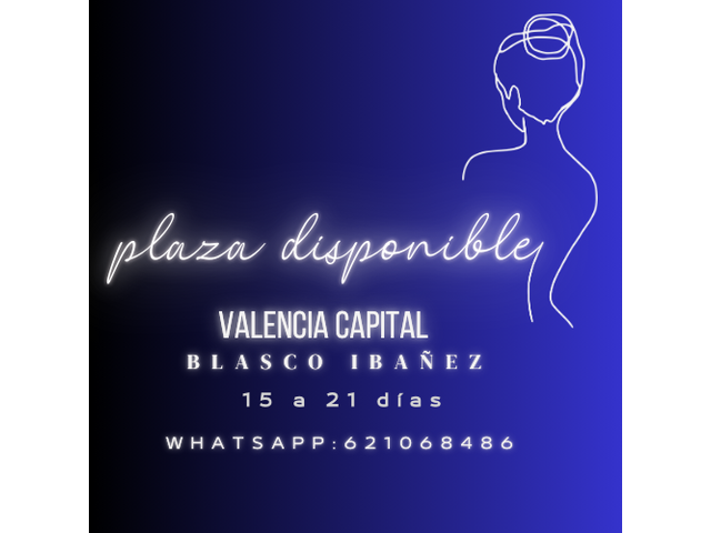 PLAZA DISPONIBLE