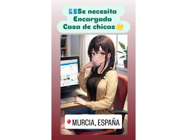 ENCARGADA PARA CASA DE CITAS MURCIA