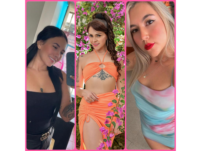 3 girls masseuse from Colombian
