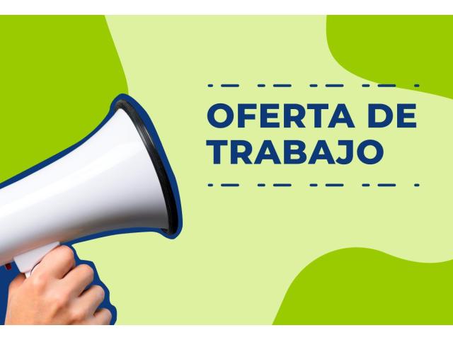 PLAZAS DISPONIBLE HAZ PARTE DE NUESTRO EQUIPO