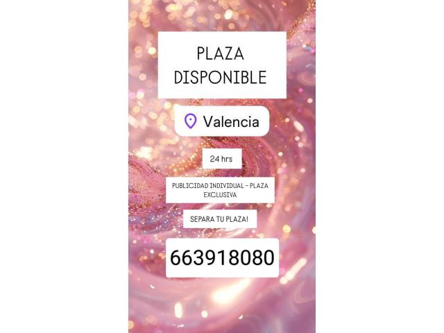 PLAZA DISPONIBLE CON CARTERA DE CLIENTES
