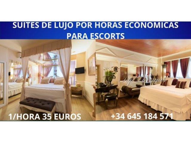 suites de lujo alquiler 1/h 35 euros