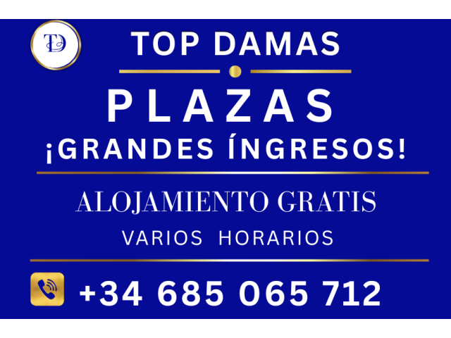plazas libres ¡El mejor lugar de Barcelona!