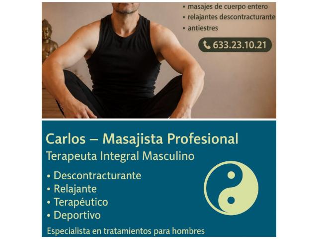 Masajista Terapéutico erótico Torremolinos