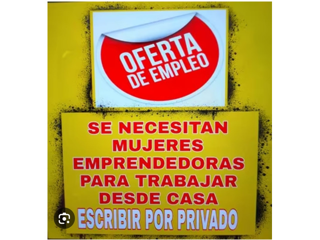 se necesita chica para trabajar