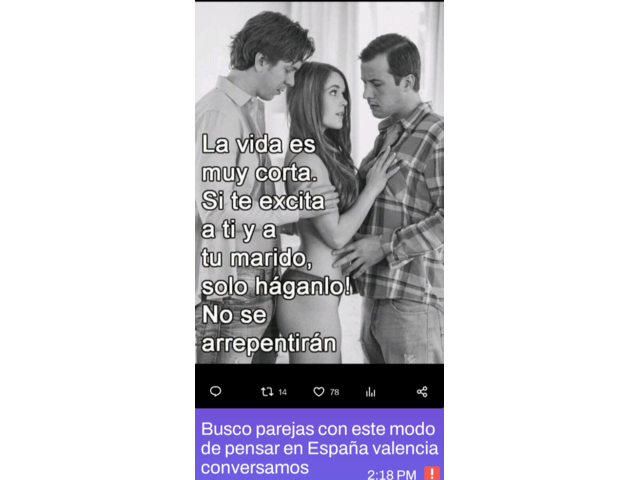Chico dotado busca mujeres casadas y parejas