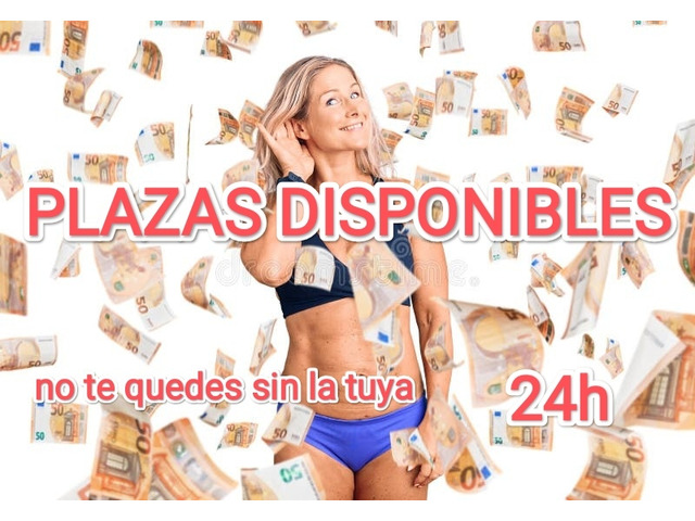 Plazas disponibles