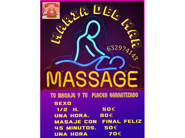 Masajes relajantes con un buen final