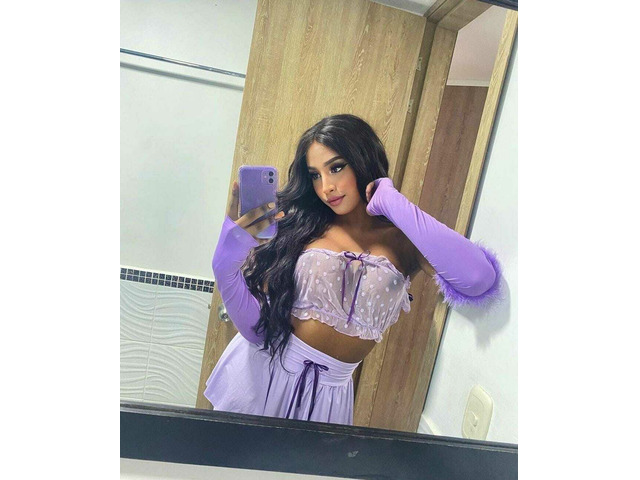 CRISTINA HERMOSA MORENA TRANS MUY DELICADA