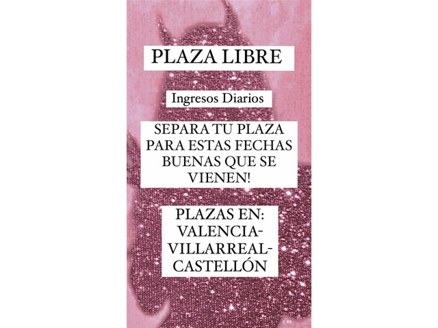 PLAZAS EN OFERTA