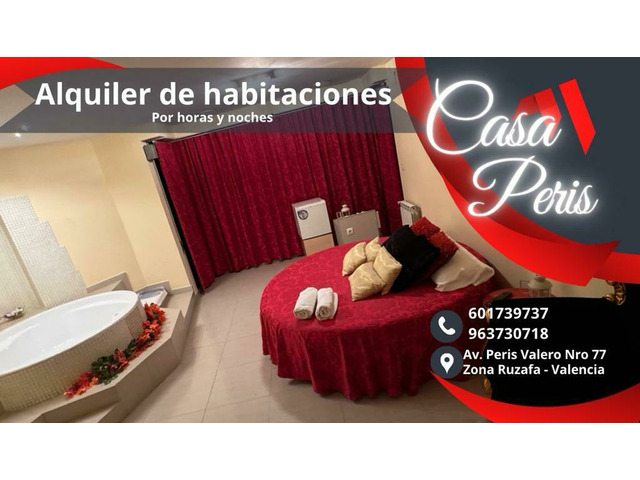 SE ALQUILAN HABITACIONES POR HORAS