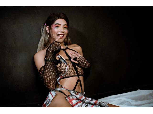 trans con rica dotacion 21cm